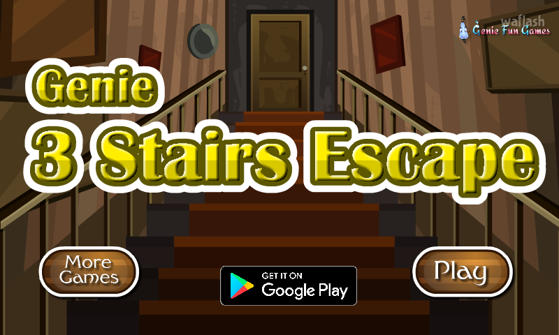 GFG 3층 탈출 (Genie 3 Stairs Escape) 게임 화면 1