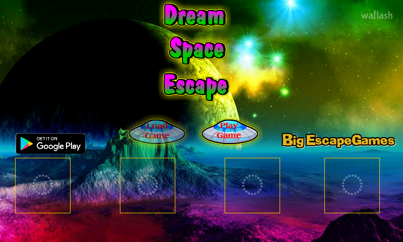 BIG 드림 스페이스 이스케이프 (BIG Dream Space Escape) 게임 화면 1