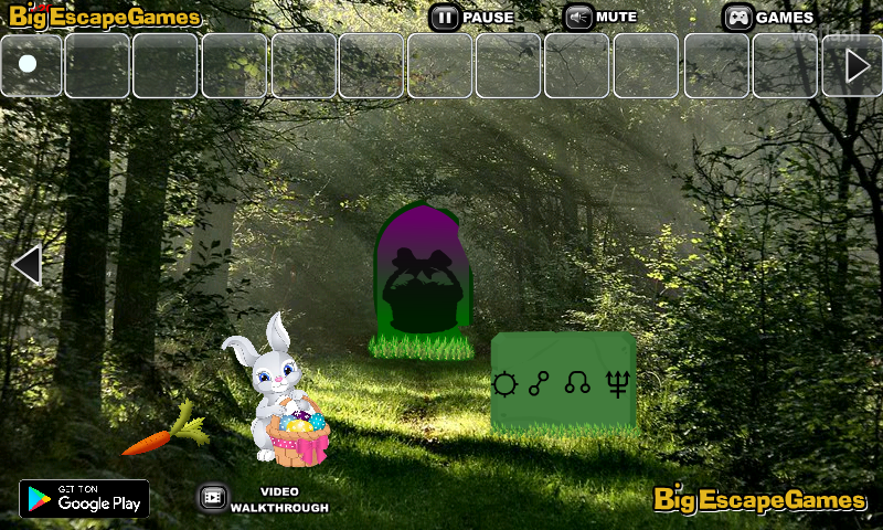 BIG 이스터 버니 포레스트 이스케이프 (BIG Easter Bunny Forest Escape) 게임 화면 2