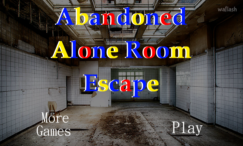 GFG 홀로 남겨진 버려진 방 탈출 (Abandoned Alone Room Escape) 게임 화면 1