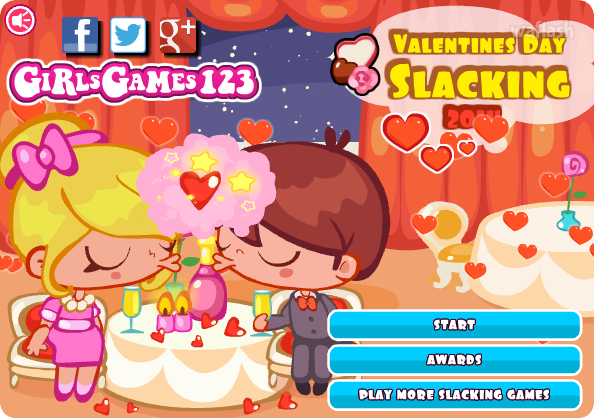 발렌타인데이 슬래킹 2014 (Valentines Day Slacking 2014) 게임 화면 1