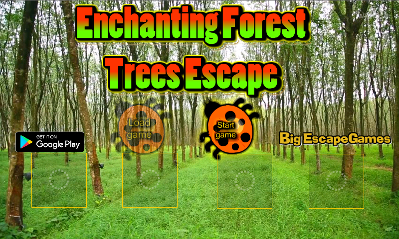 BIG 인챈팅 포레스트 트리스 이스케이프 (BIG Enchanting Forest Trees Escape) 게임 화면 1