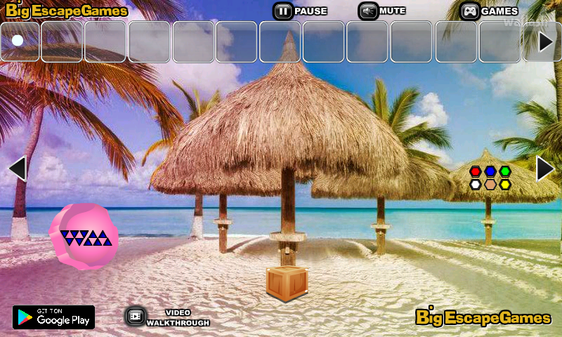 BIG 2020 추수감사절 해변 탈출 (BIG Escape From 2020 Thanksgiving Beach) 게임 화면 2