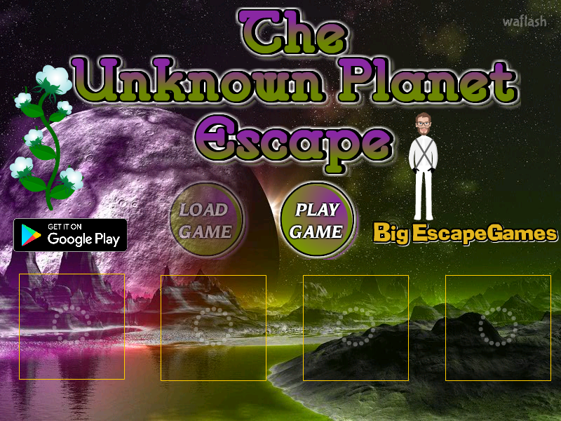 BIG 미지의 행성 탈출 (BIG The Unknown Planet Escape) 게임 화면 1