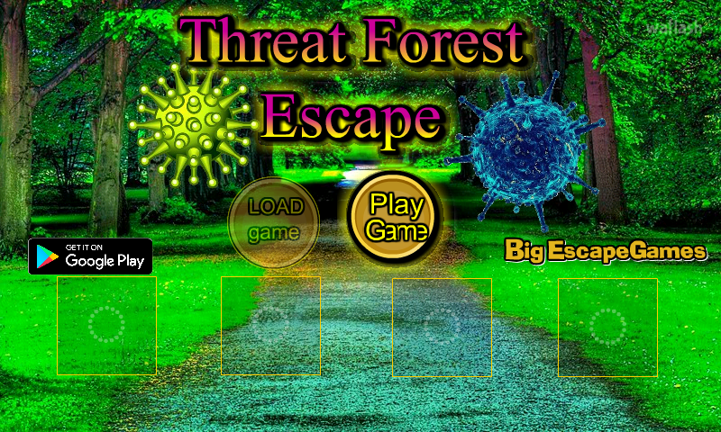 BIG 위험한 숲 탈출 (BIG Threat Forest Escape) 게임 화면 1