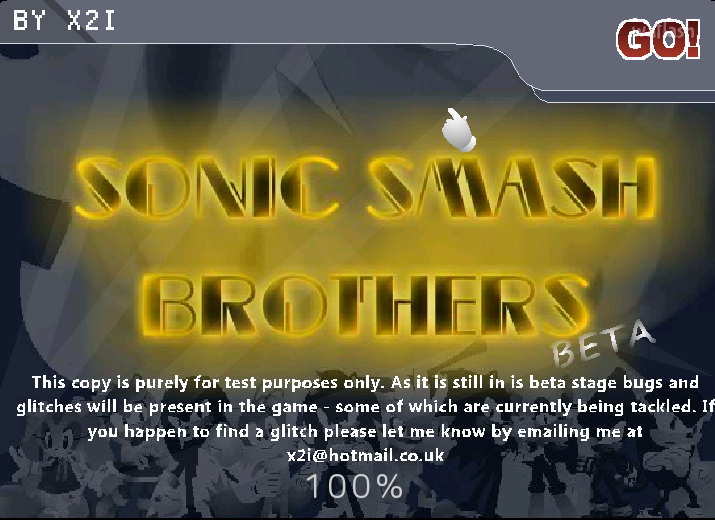 소닉 스매시 브라더스 (Sonic Smash Brothers) 게임 화면 2