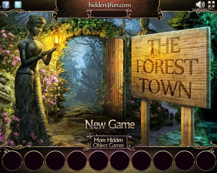 Hidden4Fun 숨은그림찾기 - The Forest Town 게임 화면 1