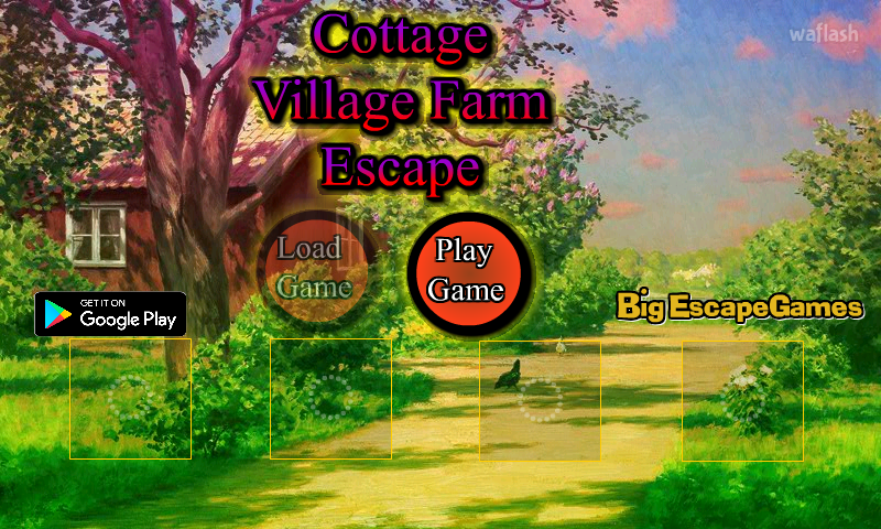 BIG 코티지 빌리지 팜 이스케이프 (BIG Cottage Village Farm Escape) 게임 화면 1
