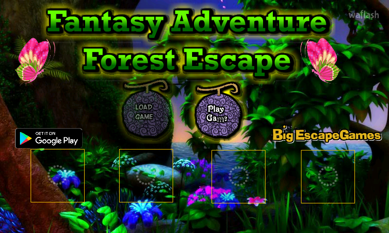 BIG 판타지 어드벤처 숲 탈출 (BIG Fantasy Adventure Forest Escape) 게임 화면 1