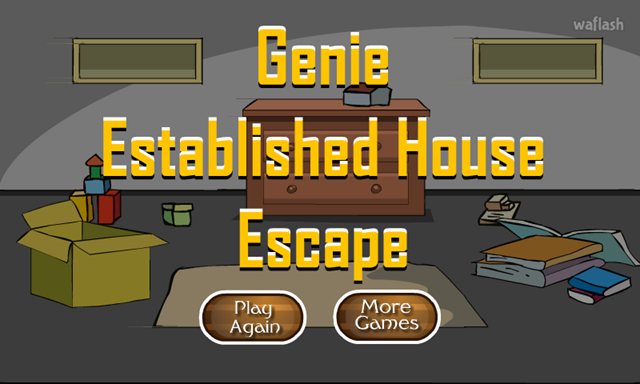 GFG 이스타블리시드 하우스 이스케이프 (Genie Established House Escape) 게임 화면 1