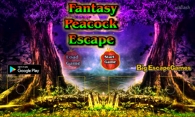 BIG 판타지 피콕 이스케이프 (BIG Fantasy Peacock Escape) 게임 화면 1
