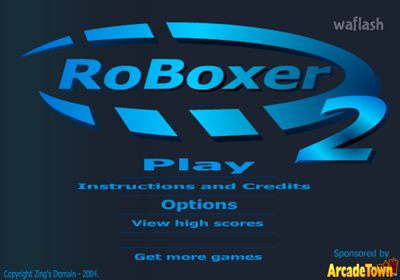 로복서 2 (RoBoxer 2) 게임 화면 1