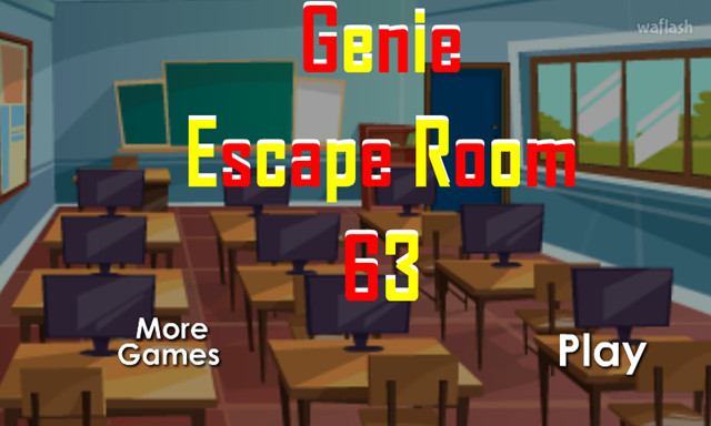 GFG 이스케이프 룸 63 (Genie Escape Room 63) 게임 화면 1