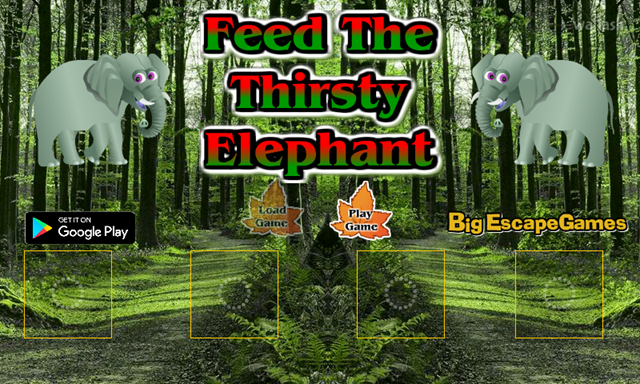 BIG 목마른 코끼리 먹이주기 (BIG Feed The Thirsty Elephant) 게임 화면 1