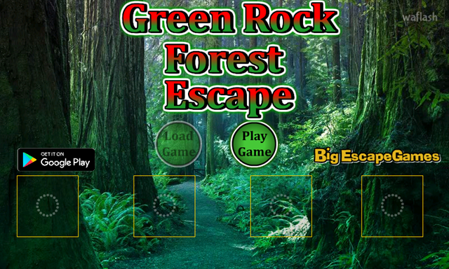 BIG 그린 락 포레스트 이스케이프 (BIG Green Rock Forest Escape) 게임 화면 1