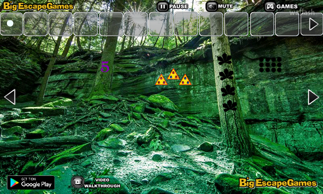 BIG 그린 락 포레스트 이스케이프 (BIG Green Rock Forest Escape) 게임 화면 2