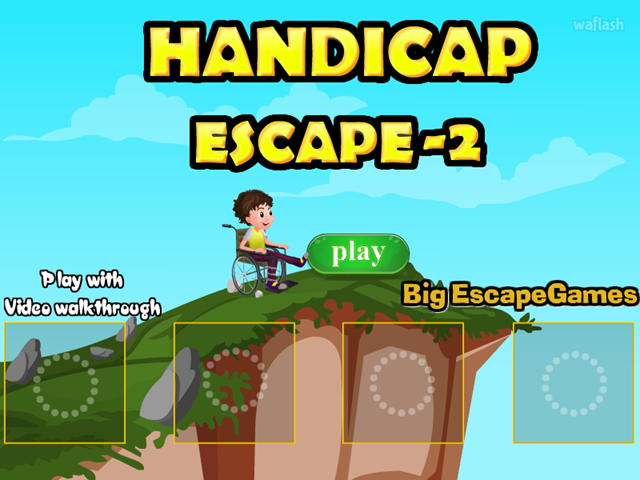 BIG 핸디캡 이스케이프 2 (Handicap Escape 2) 게임 화면 1