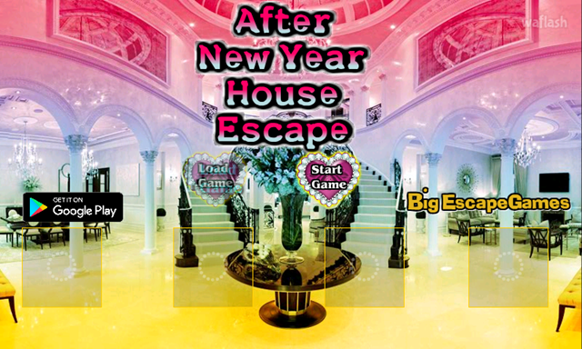 BIG 애프터 뉴 이어 하우스 이스케이프 (After New Year House Escape) 게임 화면 1