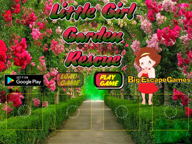 BIG 리틀 걸 가든 레스큐 (BIG Little Girl Garden Rescue) 게임 화면 1