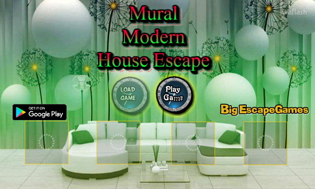BIG 뮤럴 모던 하우스 이스케이프 (BIG Mural Modern House Escape) 게임 화면 1