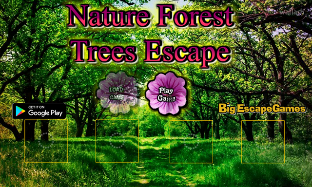 BIG 네이처 포레스트 트리즈 이스케이프 (BIG Nature Forest Trees Escape) 게임 화면 1