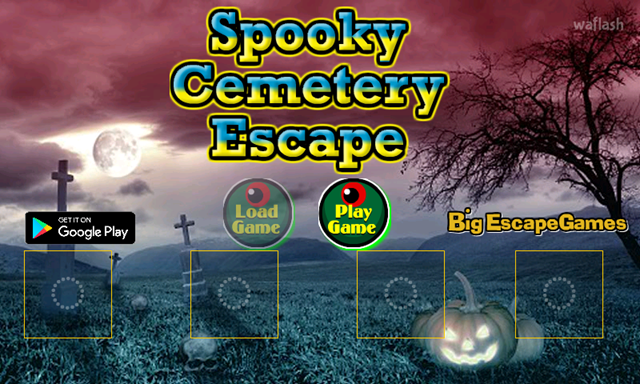 BIG 스푸키 세메터리 이스케이프 (BIG Spooky Cemetery Escape) 게임 화면 1