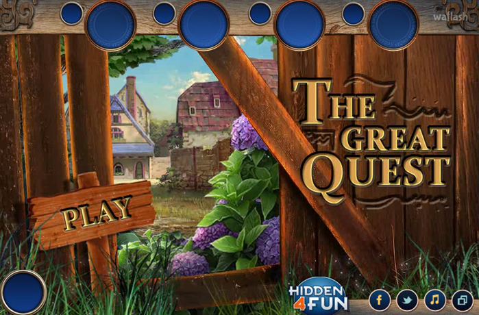 Hidden4Fun 숨은그림찾기 - The Great Quest 게임 화면 1
