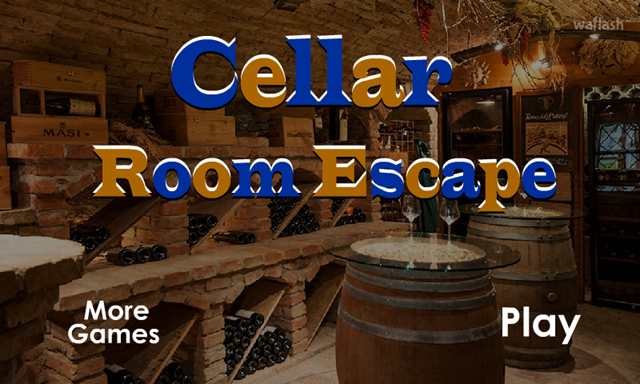 GFG 셀러 룸 이스케이프 (Cellar Room Escape) 게임 화면 1