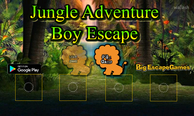 BIG 정글 어드벤처 보이 탈출 (BIG Jungle Adventure Body Escape) 게임 화면 1