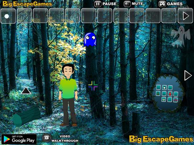 BIG 리틀 보이 고스트 포레스트 이스케이프 (BIG Little Boy Ghost Forest Escape) 게임 화면 2
