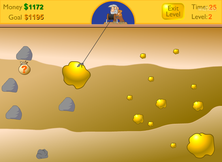 골드마이너 (Gold Miner) 게임 화면 3