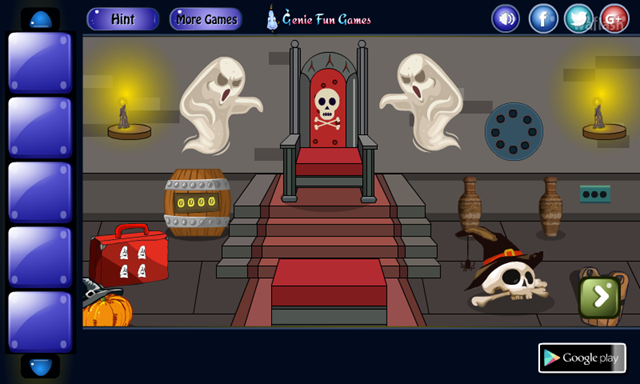 GFG 뱀파이어 하우스 탈출 (Genie Vampire House Escape) 게임 화면 2