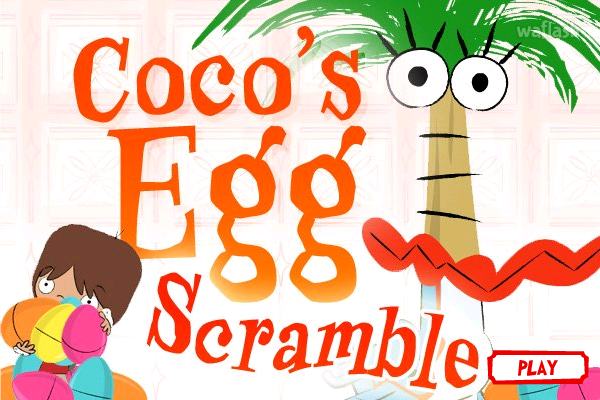 상상 속 친구들의 모험 - 코코의 에그 스크램블 (Coco's Egg Scramble) 게임 화면 1