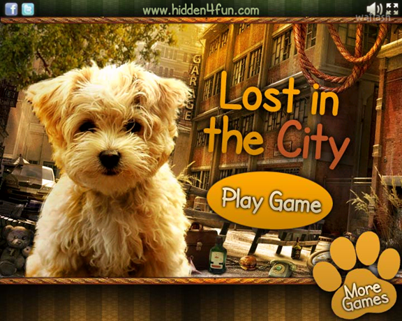 Hidden4Fun 숨은그림찾기 - Lost in the City 게임 화면 1