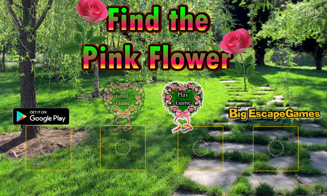BIG 분홍 꽃 찾기 (BIG Find the Pink Flower) 게임 화면 1