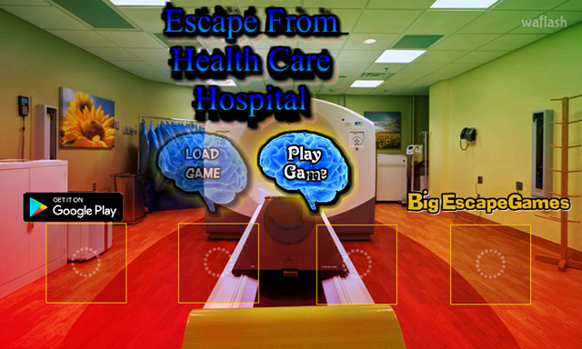 BIG 건강 검진 병원 탈출 (BIG Escape Health Care Hospital) 게임 화면 1