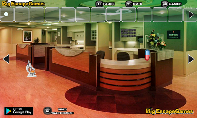 BIG 건강 검진 병원 탈출 (BIG Escape Health Care Hospital) 게임 화면 2