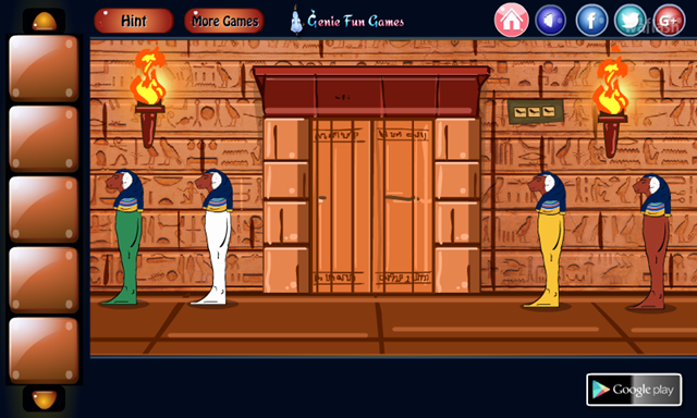 GFG 이집트 10 도어 이스케이프 (Genie Egypt 10 Door Escape) 게임 화면 2