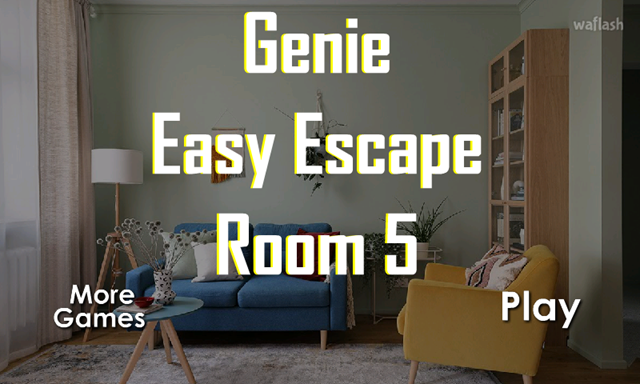 GFG 이지 이스케이프 룸  5 (Genie Easy Escape Room 5) 게임 화면 1