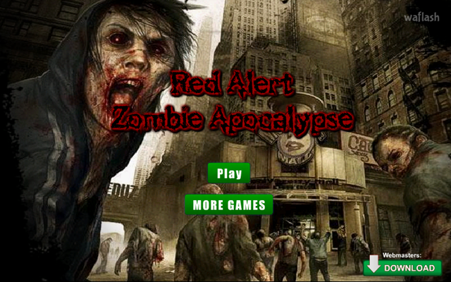 FreeRoomEscape - 레드 얼럿 좀비 아포칼립스 (Red Alert Zombie Apocalypse) 게임 화면 1