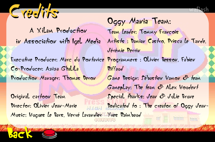 오기 모시 (Oggy Moshi) 게임 화면 3