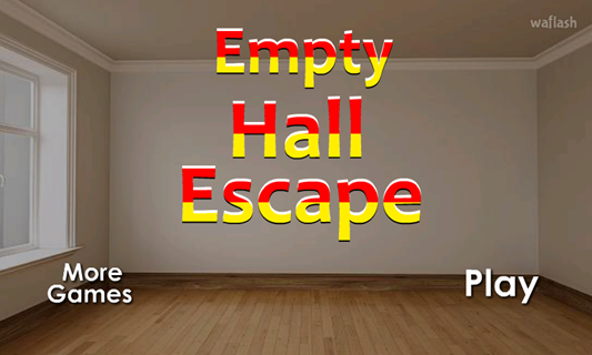 GFG 텅 빈 공간 탈출 (Empty Hall Escape) 게임 화면 1