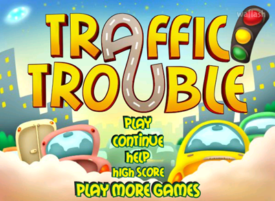 트래픽 트러블 (Traffic Trouble) 게임 화면 1