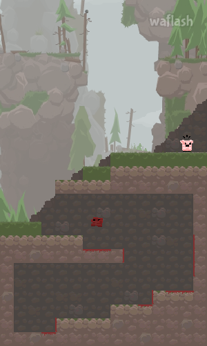 미트보이 (Meat Boy) 게임 화면 3