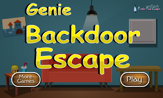 GFG 백도어 이스케이프 (Genie Backdoor Escape) 게임 화면 1