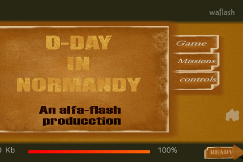 디데이 인 노르망디 (D-Day In Normandy) 게임 화면 1