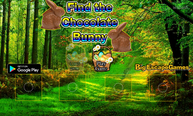 BIG 초콜릿 토끼 찾기 (BIG Find the Chocolate Bunny) 게임 화면 1