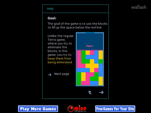 안티 테트리스 (ANTI-TETRIS) 게임 화면 1