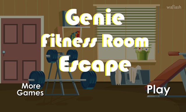 GFG 피트니스 룸 이스케이프 (Genie Fitness Room Escape) 게임 화면 1