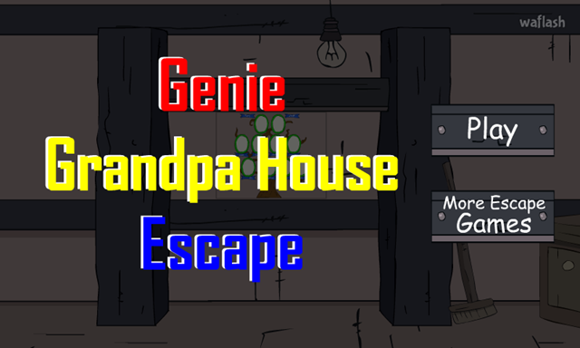 GFG 할아버지 집 탈출 (Genie Grandpa House Escape) 게임 화면 1